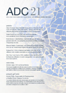 ADC21. Col·legi d'Actuaris de Catalunya, N7 Primer Semestre 2021
