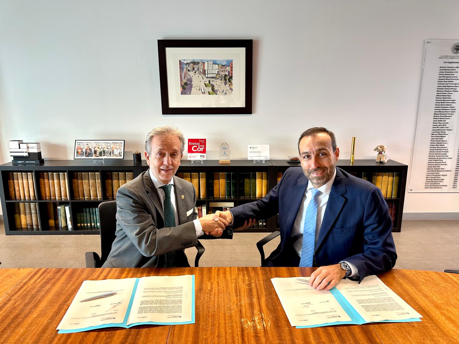 Conveni amb el Col·legi d’Economistes de Catalunya